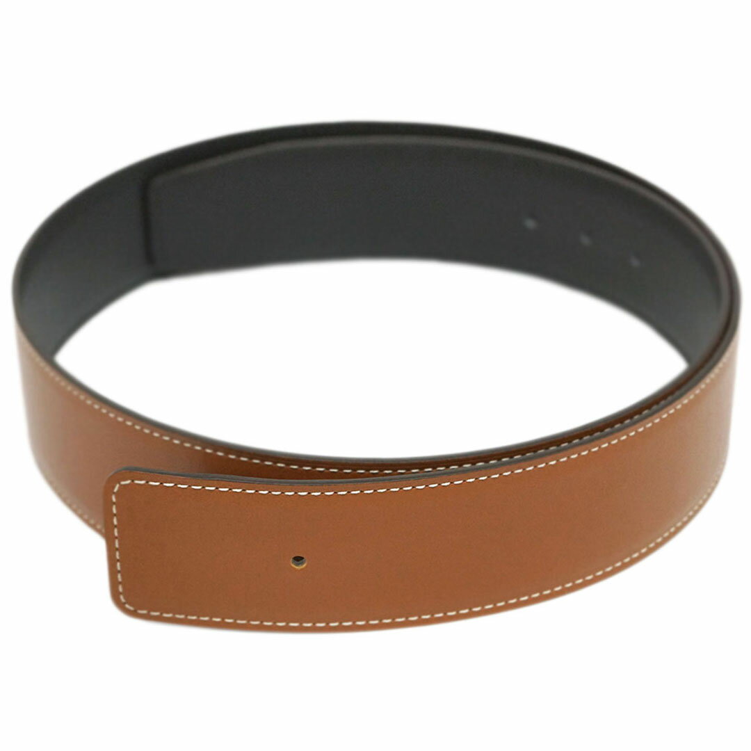 新品 エルメス ベルト H063439CAAB HERMES ソルド レディース レザーベルト 42MM フォーヴ/ノワール サイズ85CM