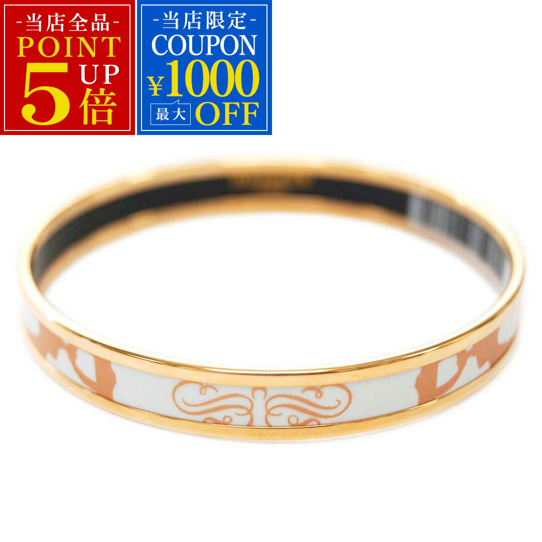新品 エルメス ブレスレット H212793FO81 HERMES ソルド バングル BRIDE DE GARA TATOO FIN キュイーブル ピンクゴールド金具 65サイズ