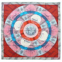 新品 エルメス スカーフ H003173S03 HERMES ソルド カレ ツイル シルク100% 90CMS JEU DES OMNIBUS REMIX レッ...