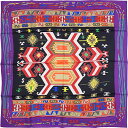 新品 エルメス スカーフ HERMES ソルド カレ90 ツイル シルク100% カレ 90CMS KILIM バイオレット パープル カーボンブラック 紫 黒...