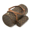 中古 ルイヴィトン バッグ LOUIS VUITTON モノグラム パピヨン30 ハンドバッグ ポーチ付き ブラウン レディース ブランド 小さめ M51365...