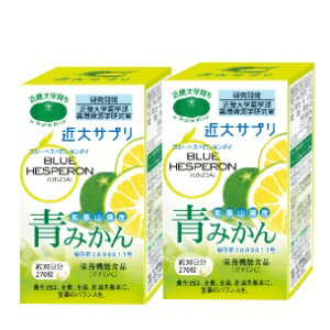 ブルーヘスペロン　キンダイ　270粒×2箱セット　