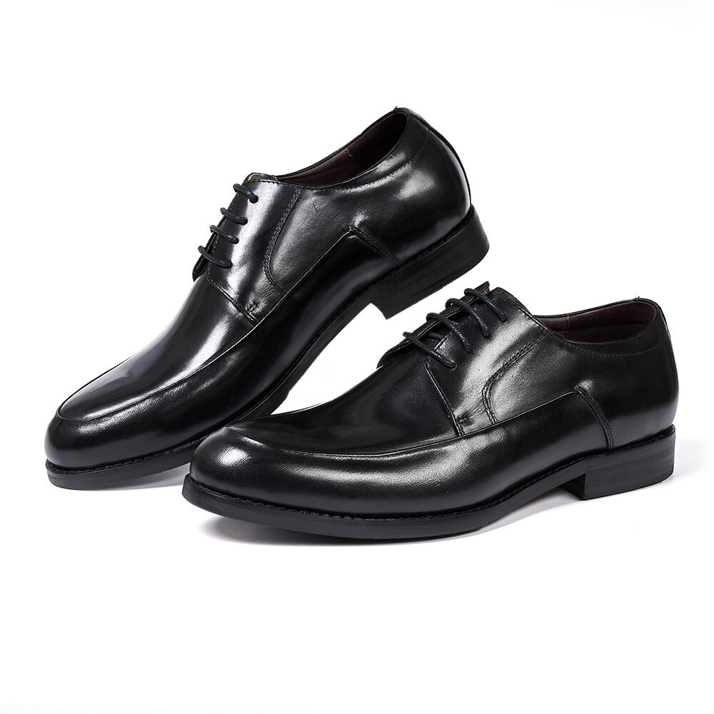 メンズ 上品 職人手作り ビジネスシューズ フォーマル カジュアル 天然牛革 本革 Men 039 s formal shoes 男性 シューズ 24.5cm~28cm 大きいサイズ 革靴 紳士 ブラック ブラウン