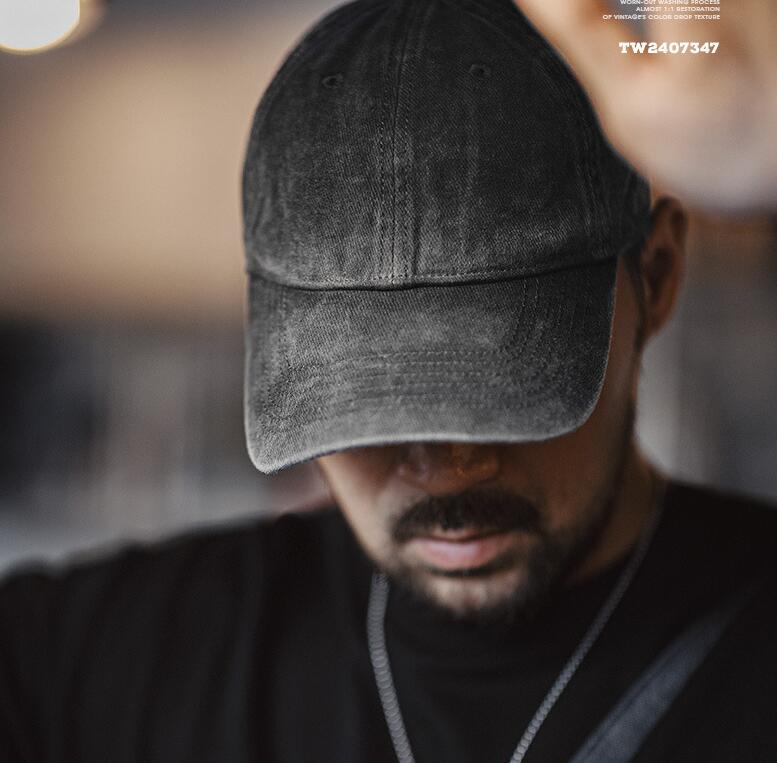 Rakuten - BASEBALL CAP ヴィンテージデザインハンチング 　ユーズド加工 ワークキャップ　アメカジ カジュアル 帽子 春秋冬用