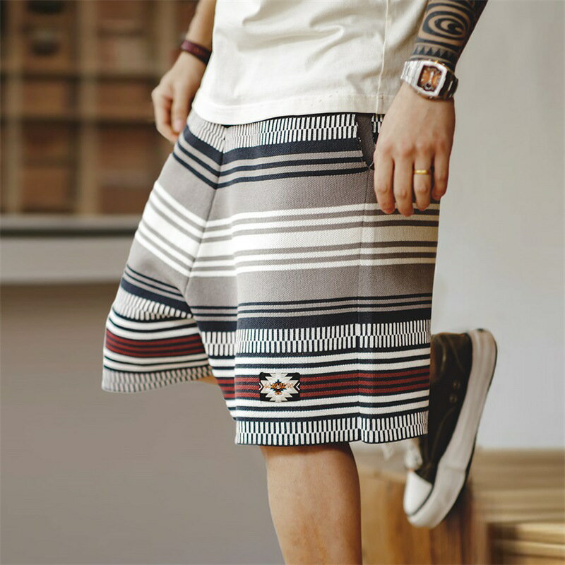 Rakuten - ヴィンテージ復刻　WOVEN BEACH PANTS ショートパンツ ハーフパンツ サマー 半ズボン 短パン ビーチ