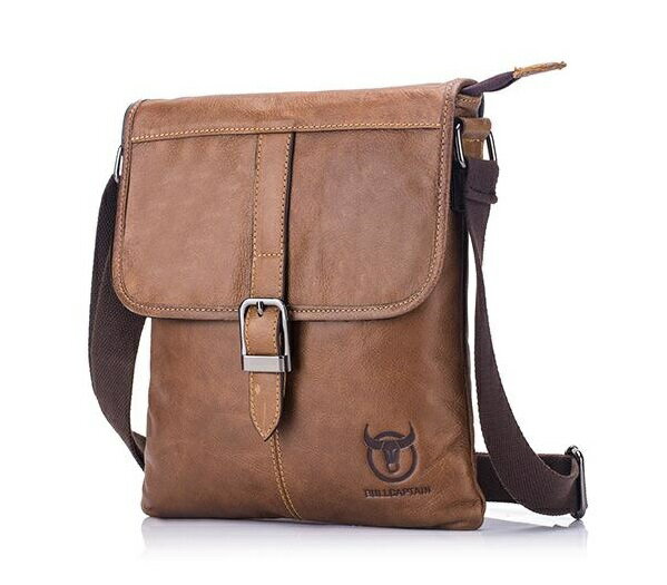 Men'S Bag - メンズ牛革鞄 ショルダーバッグ メンズ バッグ 牛革 本革 アウトドアリアル革　斜めがけ 通勤 仕事