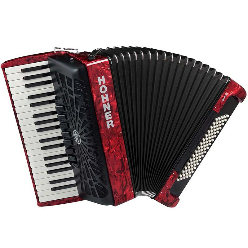 Hohner Bravo III 80 RED【カラー：レッド】