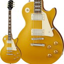 Epiphone Inspired By Gibson Collectionエピフォン・インスパイアードバイ・ギブソンは2つのカテゴリーで展開されます（オリジナル/モダンコレクション）。コチラのエピフォン・オリジナル・コレクションは、誕生以来エピフォンのアイコンとしてプレイヤーやミュージックシーンを支えてきたクラシックなアコースティックとエレクトリックの新しいギター・ラインナップです。カラマズーヘッド・ストックと呼ばれる新しいヘッドシェイプを採用。クラシックなルックスながらも、長年エピフォンブランドで培ったエレクトロニックスやその他技術などを採用しています。レスポール・スタンダード'50sは、1950年代のレスポールを再現したエピフォンのニューコレクションモデルです。'59 Rounded Medium Cシェイプのマホガニーネックがセットされたメイプルトップのマホガニーボディには、50スタイルの配線とCTSエレクトロニクスを備えたProBuckerハムバッカーを搭載しております。※製品の特性上、杢目・色合いは1本1本異なります。BodyBody Shape:Les PaulBody Material:MahoganyTop:Maple CapBinding:CreamNeckMaterial:MahoganyProfile:'59 Rounded Medium CScale Length:24.75Fingerboard Radius:12Number Of Frets:22Frets:Medium JumboNut Material:Graph TechNut Width:1.693Joint:Set， Long TenonHardwareFinish:NickelTuner Plating:NickelBridge:LockTone ABR Tune-o-maticTailpiece:StopbarTuning Machines:Epiphone Vintage Deluxe 18:1 ratio machine headsPickguard:1-Ply Cream PVCTrussRod:AdjustableTruss Rod Cover:Bell Shaped 2-layer (Black/White) EStrap Buttons:2Pickup Covers:NickelElectronicsNeck Pickup:ProBucker-2Bridge Pickup:ProBucker-3Controls:2- Volume， 2- Tone CTS electronics 50s style wiringPickup Selector:3-way Epiphone toggleOutput Jack:1/4ソフトケース付きイケベカテゴリ_ギター_エレキギター_Epiphone_レスポール_新品 JAN:4580568413178 登録日:2023/11/03 エレキギター エピフォン レスポール