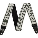 Fender USA George Harrison All Things Must Pass Logo Strap (White/Black) 0990639046