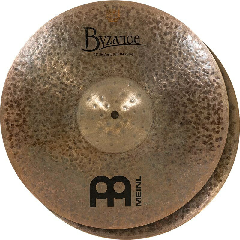 MEINL Byzance Dark Big Apple Dark Hihats 15 [B15BADAH]