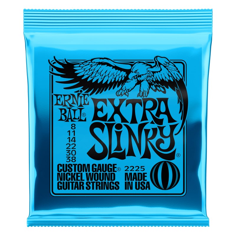 あす楽 ERNIE BALL 【在庫処分超特価】 Extra Slinky Nickel Wound Electric Guitar Strings 08-38 2225