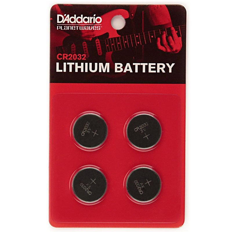 PLANET WAVES CR2032 Lithium Battery ボタン電池 【PW-CR2032-04】