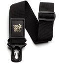 ロック式のポリプロ・ストラップワンタッチで簡単にギターのストラップ・ピンにロックできるPOLYLOCK STRAP（ポリロック・ストラップ）が登場！POLYLOCK STRAP（ポリロック・ストラップ）は、ストラップ・ピンを掛けるホール部に、特許出願中のオリジナル・デザインを採用することで、簡単にストラップ・ピンに装着ができ、尚且つロックすることを可能にしたストラップです。素材には、数多くのギタリストに愛用されているアーニーボールのロングセラー・モデル「ポリプロ・ストラップ」と同じ、しなやかで伸びにくく丈夫なポリプロピレンを採用。長さ調整もデルリン素材のスライド式アジャスターを装備し、スムースに行えます。【主な特徴】■エレクトリックギター、ベースに使用できるロック式ストラップ■ワンタッチで脱着可能な特許出願中のホール・デザイン■ギター本体に無加工で取り付け可能■ポリプロ・ストラップ同様の耐久性と優れた使用感サイズ: 幅50mm / 長さ965mm〜1，700mm（商品の特性上誤差がございます。）※SGタイプなどギターの形状によっては装着できない場合があります。※ストラップ・ピンの形状によっては装着できない場合があります。※ストラップ・ピンに強度があるか確かめてからご使用ください。※演奏後は取り外して保管してください。イケベカテゴリ_弦・アクセサリー・パーツ類_ストラップ_ERNIE BALL_新品 JAN:0749699140566 登録日:2016/05/24 ストラップ ギターストラップ アーニーボール アニーボール