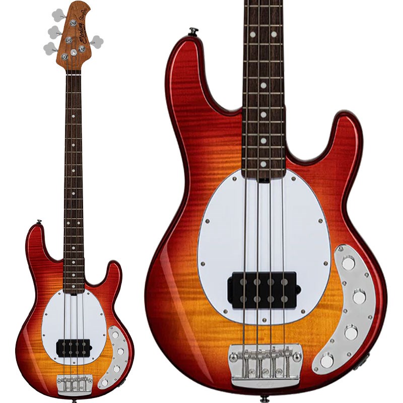 Sterling by MUSICMAN Ray34FM (Heritage Cherry Burst/Rosewood)