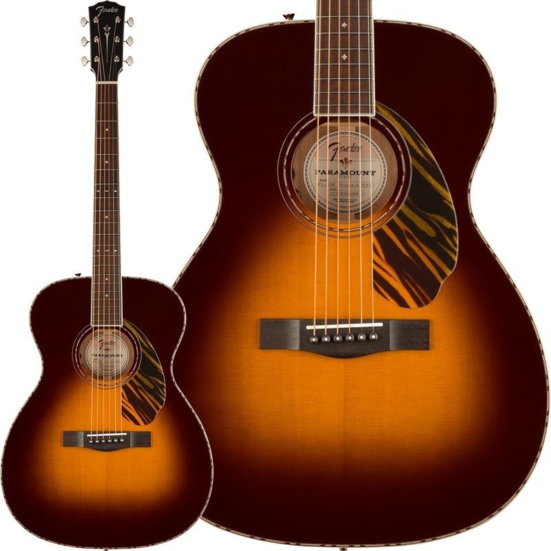 Fender Acoustics yz PO-220E (3-Tone Vintage Sunburst) tF_[