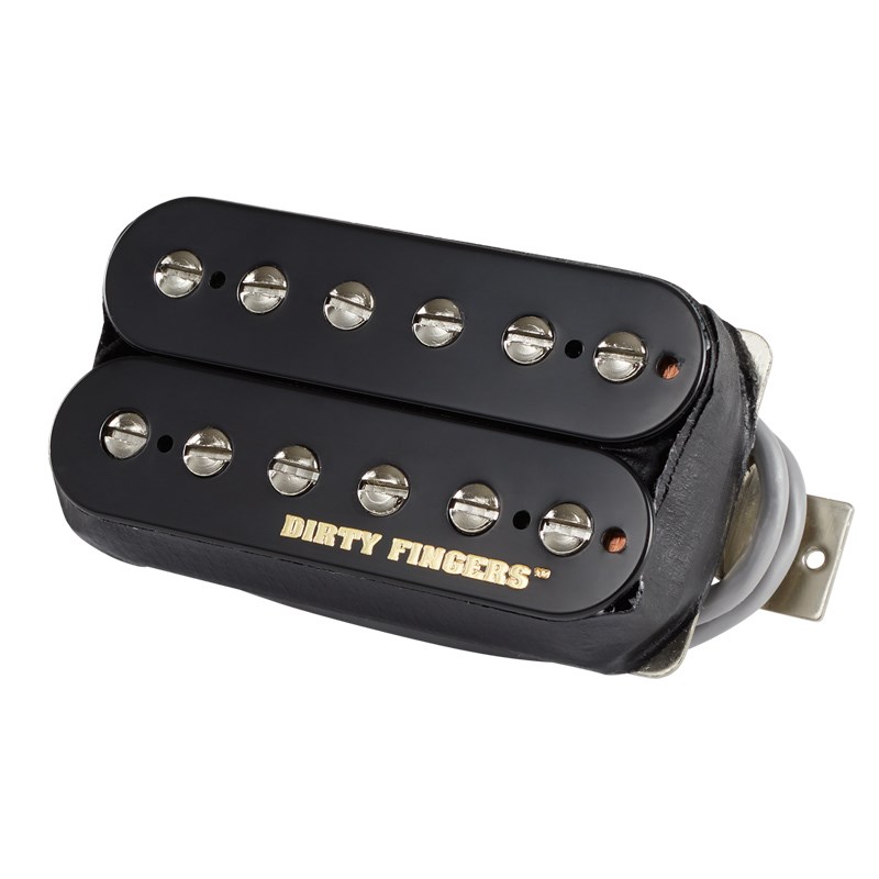 Gibson Dirty Fingers (Double Black4-conductorPottedCeramic) [Original Collection / PUDFDB4]