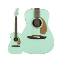 数量限定チョイ傷超特価！！ストラトヘッド採用の個性派アコースティック「CALIFORNIA」シリーズFender Acoustics California Series「CALIFORNIA」シリーズは、南カリフォルニアの自由奔放でエネルギーに満ちたカルチャーにインスパイアされて開発されました。本シリー ズは、他にはない独自のカラーとシェイプ展開で、これまでのアコースティックのイメージを覆す、フェンダーアコースティックの新機軸です。本シリーズのコンセプトは「PLAY SOMETHING DIFFERENT.」。他とは違う、オリジナリティあふれる表現を求める次世代プレイヤーの ために作られました。フェンダーの代名詞ともいうべきエレクトリックギター、STRATOCASTERのヘッドストックを採用し、豊富なカラーラインナップと、タイプの異なるオリジナルボディシェイプを取り揃えています。そのヘッドストックに象徴されるロックスピリットはアコースティックギターに新たなアイデンティティを与えています。CALIFORNIA PLAYERカラフルなルックスと良質なサウンドでユニークな個性を発揮します。 軽量なマホガニーネックは、自由なパフォーマンスを可能にし、 エレキギタープレイヤーでも持ち替えに違和感がないようスリムに作られた C シェイプです。また、ボディには単板トップ材を採用し、 豊かな鳴りを提供します。※画像はサンプルです。製品の特性上、杢目・色合いは1本1本異なります。Body Shape: MalibuNeck Material: MahoganyNeck Shape: Slim CScale Length: 24.1 (612 mm)Fingerboard Radius: 15.75 (400 mm)Number of Frets: 20String Nut: Graph Tech NuBoneNut Width: 1.69 (43 mm)Controls: Volume， Bass， TrebleBridge: Modern VikingTuning Machines: Sealed NickelStrings: Fender Dura-Tone Coated 80/20 Bronze (.012-.052 Gauge)ソフトケース付属イケベカテゴリ_アコースティック／エレアコギター_エレクトリックアコースティックギター_Fender Acoustics_Classic Design_アウトレット JAN:0885978901333 登録日:2024/04/14 エレアコ フェンダー ふぇんだー