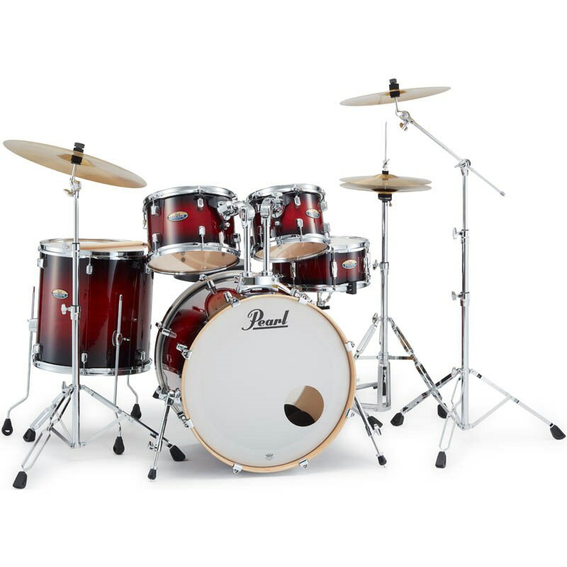 Pearl Decade Maple スタンダードサイズ ドラムフルセット（シンバル除く）[DMP825S/C-D]【カラー：#261 Gloss Deep …