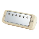 PICKUP SHOP COLLECTIONS1960年代後半に発表されたMini-Humbucker（ミニハムバッカー）は、ハムノイズを軽減したP-90サイズのピックアップを求めるニーズに応えて、P-90のサイズにフィットするハムバッカーとして開発され、当時のギブソン製エピフォン数機種と1969年のレスポール・デラックスに搭載されました。ミニハムバッカーはハムバッカーのパフォーマンスを維持しながらも、フルハムバッカーよりナローな磁場により、ブライトでユニークなサウンドを生み出します。フィードバックを軽減するワックス・ポッティングが施されています。■ オリジナル・コレクションギブソン・ピックアップ・ショップは、あらゆる音楽ジャンルとプレイスタイルに対応する製品を用意しています。 ギブソンのピックアップはテネシー州ナッシュビルにて伝統的な素材と製法により、ひとつひとつ手作業で作られています。 ギブソン黄金期のピックアップのオマージュとなるオリジナル・コレクションは、世代やジャンルを超えた多くのプレイヤーに愛され続けるロングセラー製品の`57クラシック、P-90、Burstbuckers （バーストバッカー）がラインナップされています。※パッケージデザインは予告なく変更となる場合がございます。また、ご指定頂く事はできません。予めご了承下さいませ。Position：NeckMagnet：Alnico 2Wiring：2-Conductor Cover：ChromeWax PottedAverage DC Resistance：6.2KDetails：70 LP Deluxe style humbucker、bright and focused.イケベカテゴリ_弦・アクセサリー・パーツ類_PICK UP_Gibson_新品 JAN:4580568430373 登録日:2023/06/20 ピックアップ ギブソン ぎぶそん