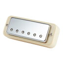 PICKUP SHOP COLLECTIONS1960年代後半に発表されたMini-Humbucker（ミニハムバッカー）は、ハムノイズを軽減したP-90サイズのピックアップを求めるニーズに応えて、P-90のサイズにフィットするハムバッカーとして開発され、当時のギブソン製エピフォン数機種と1969年のレスポール・デラックスに搭載されました。ミニハムバッカーはハムバッカーのパフォーマンスを維持しながらも、フルハムバッカーよりナローな磁場により、ブライトでユニークなサウンドを生み出します。フィードバックを軽減するワックス・ポッティングが施されています。■ オリジナル・コレクションギブソン・ピックアップ・ショップは、あらゆる音楽ジャンルとプレイスタイルに対応する製品を用意しています。 ギブソンのピックアップはテネシー州ナッシュビルにて伝統的な素材と製法により、ひとつひとつ手作業で作られています。 ギブソン黄金期のピックアップのオマージュとなるオリジナル・コレクションは、世代やジャンルを超えた多くのプレイヤーに愛され続けるロングセラー製品の`57クラシック、P-90、Burstbuckers （バーストバッカー）がラインナップされています。※パッケージデザインは予告なく変更となる場合がございます。また、ご指定頂く事はできません。予めご了承下さいませ。Position：BridgeMagnet：Alnico 2Wiring：2-Conductor Cover：ChromeWax PottedAverage DC Resistance：6.2KDetails：70 LP Deluxe style humbucker、bright and focused.イケベカテゴリ_弦・アクセサリー・パーツ類_PICK UP_Gibson_新品 JAN:4580568430380 登録日:2023/06/20 ピックアップ ギブソン ぎぶそん