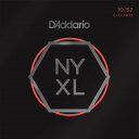 D’Addario NYXL SeriesD'Addarioから、新素材の新しいエレキギター弦、NY XLシリーズが発売。従来の製品よりも強度が30%アップ、ピッチの安定性、耐久性ともに大きく進化した次世代の弦です。素材となる高炭素合金(high-carbon steel alloy)の選定、伸線工程の見直し、耐食性スズめっきコーティングの改良が加えられました。透磁率が6%アップし、2-5kHz帯のアウトプット増、よりパンチの効いた、クランチ感のあるサウンドとなっています。D'Addario社のホームタウンであるニューヨークの名前を持つこの弦は、常に新しく、より優れた製品を世に出すべく、製品開発に力を入れてきたD'Addarioの歴史とプライド、実績の集大成です。■ゲージ・10-52イケベカテゴリ_弦・アクセサリー・パーツ類_エレキ弦_D’Addario_新品 JAN:0019954911652 登録日:2014/07/24 エレキギター弦 ギター弦 エレキ弦 ダダリオ