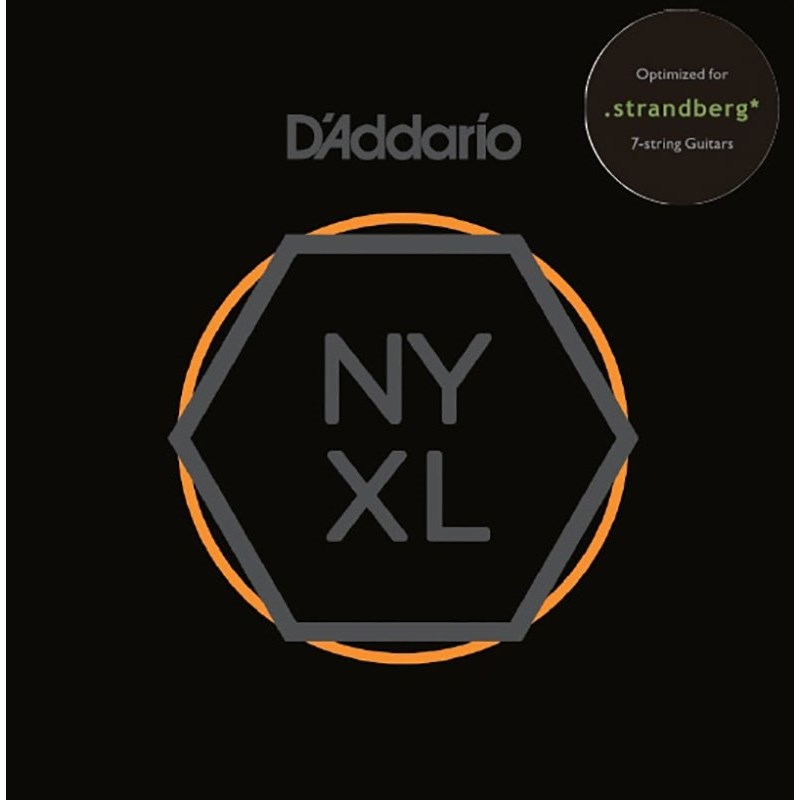 DAddario NYXL for .strandberg Guitar Strings [NYXL09564SB Custom Light/7-Strings]