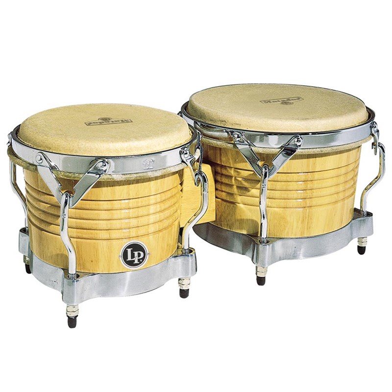 LP M201-AWC [Matador Wood Bongos / Natural， Chrome]