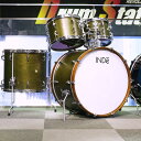 INDe Flex-Tuned Maple 4pc Drum Kit [22BDC16FTC12&10TT] -Matte Olive Lacquer