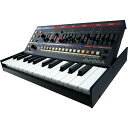 Roland　JU-06A+K-25M【専用鍵盤セット】【数量限定特価】JU-06A★JUNO-60がBoutiqueシリーズで復活JU-06A は、1982 年にリリースされたアナログ・シンセサイザーJUNO-60 をモチーフにしたRoland Boutique シリーズの最新モデルです。当時、音色メモリー可能なポリフォニックのアナログ・シンセサイザーとして話題となったJUNO-60 のサウンドが、ACB (Analog Circuit Behavior) で忠実に再現されます。また、JU-06A には、世界中のシンセサイザー・ファンを魅了し続けているJUNO-106 のサウンドも搭載。1台で名機2台分のヴィンテージ・シンセ・サウンドをお楽しみ頂けます。◎Roland JUNO-60 のパネル・デザインをコンパクト・ボディに再現◎JUNO-60 / JUNO-106 2 つの代表的なポリフォニック・アナログ・シンセサイザーのサウンドをACB (Analog Circuit Behavior) にて忠実に再現。◎演奏の幅を広げるARPEGGIO / CHORD MEMORY / STEP SEQUENCER 搭載◎リズム・マシンとの同期に最適なEXTERNAL CLOCK INK-25MROLAND Boutique SeriesK-25mは、25鍵のミニ鍵盤を搭載した省スペースかつ軽量のBoutiqueシリーズ専用キーボード。ミニ鍵盤ながらベロシティー付で-4から+5オクターブにも対応しています。Boutiqueモジュールをフラットから2段階にチルト・アップ可能で好みの角度でサウンド・エディットすることが可能です。・ Boutiqueシリーズ専用、コンパクト・サイズ25鍵ベロシティー付の高品質ミニ鍵盤を採用・ フラット状態から2段階にチルト・アップ可能。お好みの角度でモジュールの設置が可能。・BoutiqueシリーズとK-25mとの組み合わせで音楽制作ツールの一つとしても活用が可能。イケベカテゴリ_キーボード_シンセサイザー_Roland_新品 登録日:2024/01/18 シンセサイザー シンセ Synth ローランド ろーらんど