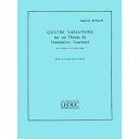 ビッチュ / BITSCH， Marcelドメニコ・スカルラッティの主題による4つの変奏曲4 Variations sur un Theme de Domenico Scarlatti(GYW00078781)カテゴリ / トランペットとピアノ出版社 / ルデュック社※輸入商品のため表面のキズや擦れ、依れなどある場合がございます。また、輸入楽譜は価格の変動が頻繁に起こり、次回入荷時の価格を変更させて頂く場合がございます。予めご了承ください。イケベカテゴリ_トランペット_トランペット関連楽譜・書籍・DVD_Leduc_新品 JAN:2500290001322 登録日:2024/02/29 ルデュック