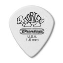 Dunlop (Jim Dunlop) 478 Tortex Jazz III White (1.5mm)×10枚セット