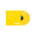 serato 12 Serato Control Vinyl [Yellow] 2枚組 セラート コントロール バイナル SCV-PF-YLW-2 (12インチサイズ)