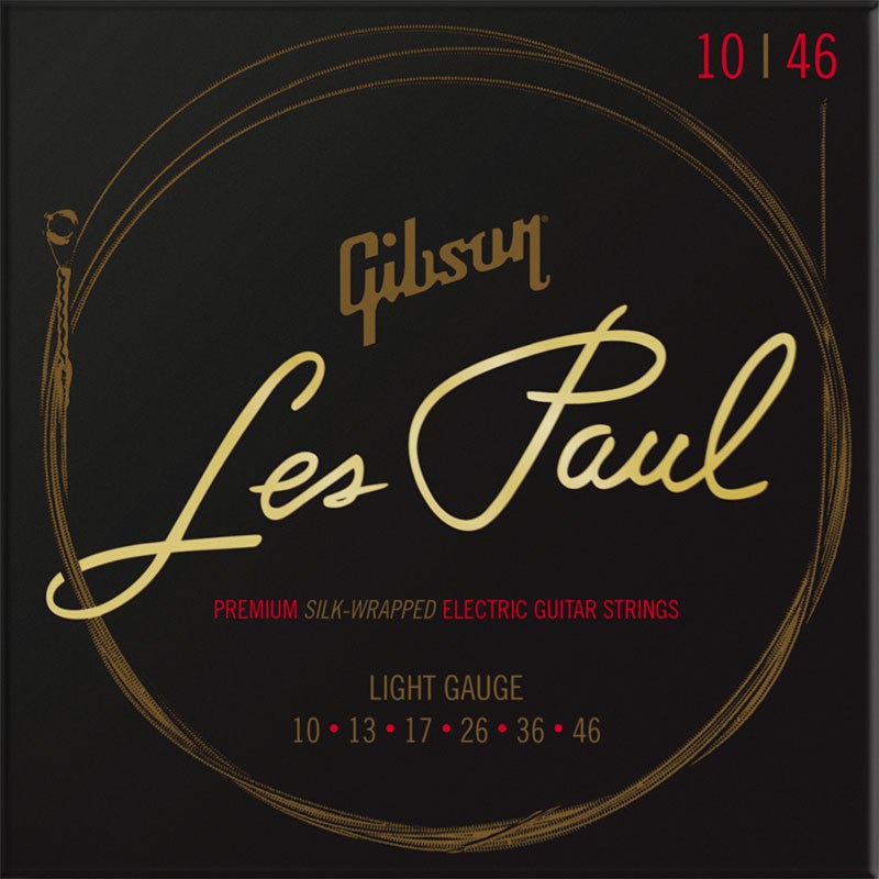 あす楽 Gibson Les Paul Premium Electric Guitar Strings/Light Gauge SEG-LES10 【在庫処分超特価】