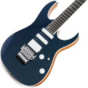 Prestige RG w/ EMG PickupsEMGピックアップ SSH配列の王道スペック、日本製 Prestige RG !!■弾き易さと薄さとを追求した極薄ネック・シェイプ Super Wizard HPよりナチュラルなサウンドと高い強度を備えた、メイプル材とウェンジ材（共に厚材）を5pcに組み合わせたネックです。極限まで軽い握り心地を好むプレイヤーに最適な、Ibanez＝薄ネックのパイオニアたる所以とも言うべきネック・シェイプです。■マカッサルエボニー材・指板縦に入った縞杢が特徴的で、硬質で音の立ち上がりに優れた材です。指板外周にホワイト・バインディングを巻いています。■ジャンボサイズ・ステンレス・スチール・フレットメンテナンス製に優れ、音の立ち上がりが早く、コード弾きでの分離の良さと単音弾きでのクリアな出音が共に特長です。■高性能蓄光素材の、Luminlay指板サイド・ポジション・マーク■アフリカン・マホガニー材・ボディふくよかなミッド・ロー域サウンドが特長です。ボディー・トップとサイド＆バック(ナチュラル・カラー)の色を塗り分け、ハイエンド・モデルに多く採用されるような高級感あるルックスに仕上げました。さらに、ボディ外周にホワイト・バインディングを巻き、ボディ輪郭を際立たせます。■EMG SA / 81 pickupsフロントとミドルには、低ノイズでありながらクラシックなテイストと豊かなダイナミクスが特長のアルニコ・マグネット製「EMG SA」を搭載。ブリッジには、音の密度が高く余分なハイ音をカット、そしてクリアで粒がそろったアタック感と豊かなサステインが特長のセラミック・マグネット製「EMG 81」を搭載。■Lo-Pro Edge tremolo ブリッジロー・プロファイル設計を極めた、Ibanezオリジナル・トレモロです。ユニットを極力低く又ファイン・チューナーを後方に配置し設計することで、演奏時に手が当たりチューニングが狂う可能性を抑えています。■チューニング・スタビリティに定評がある、Gotohマシンヘッド※画像はサンプルです。製品の特性上、杢目、色合は個体ごとに異なります。Neck Type: Super Wizard HP 5pc Maple/Wenge neckBody: African Mahogany bodyFretboard: Bound Macassar Ebony fretboard w/Off-set Mother of Pearl dot & Luminlay side dotsFret: Jumbo Stainless Steel frets w/Prestige fret edge treatmentBridge: Lo-Pro Edge tremolo bridgeNeck Pickup: EMG SA(S) neck pickupMiddle Pickup: EMG SA(S) middle pickupBridge Pickup: EMG 81(H) bridge pickupControls: 1 Volume， 1 Tone， 5-way lever switchMachine Head: Gotoh machine headsHardware Color: ChromeString gauge: .009/.011/.016/.024/.032/.042Neck DimensionsScale: 648mm/25.5Width at Nut: 43mmWidth at Last Fret: 58mmThickness at 1st: 17mmThickness at 12th: 19mmRadius: 430mmRハードケース付属◆Color:・DFM (Deep Forest Green Metallic)イケベカテゴリ_ギター_エレキギター_Ibanez_新品 JAN:4549763335081 登録日:2023/11/23 エレキギター アイバニーズ イバニーズ