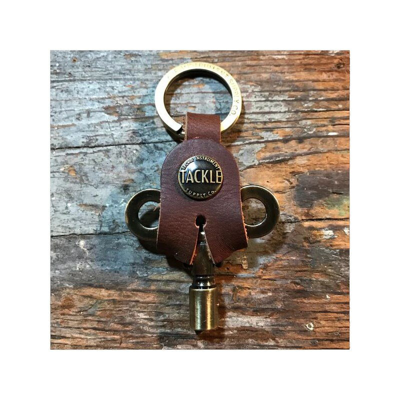 TACKLE INSTRUMENT Timekeepers Drum Key - Antique Brass [TKDK-AB]