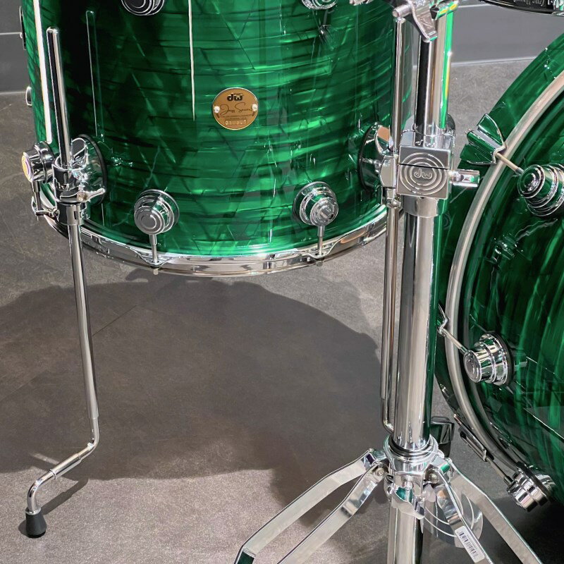 dw Jazz Series 4pc Drum Kit [BD22，FT16，TT12＆10][Emerald Onyx Finish Ply] 3