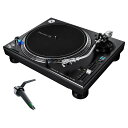 ★☆数量限定！Pioneer DJ Miniature Collection プレゼントキャンペーン！☆★「PLX-500各色」「PLX-1000」いずれか同じ商品を2台セット(ペア)でご購入頂いたお客様に「Pioneer DJ Miniature Collection」を数量限定にてプレゼント！例)●PLX-500 x 2台購入で→『ミニチュアPLX-1000』GET！※予定数に達し次第予告なく終了する場合がございます。予めご了承ください。※Pioneer DJは、パイオニア株式会社の商標であり、ライセンスに基づき使用されています。※「ガシャポン(R)」は株式会社バンダイの登録商標です。-----★クラブ仕様のDJターンテーブルPLX-1000にスクラッチやバックキューイングの耐久性も兼ね備えたOrtofon製カートリッジを付属させたセット！★【セット内容】ターンテーブル Pioneer DJ PLX-1000カートリッジ ortofon Concorde MKII Mix---■Pioneer DJ PLX-1000◯主な特徴・使いやすさを追求した操作レイアウト・安定した回転と素早い立ち上がりを実現するダイレクトドライブ方式・アナログレコードの音質を活かす高音質設計・可変幅を3段階から選択できるテンポコントロール・脱可能な電源ケーブル・音声ケーブル・端子接続部がある背面とミキサーを近接して設置する縦置きのセッティングを考慮し、接続したケーブルが本体の外形寸法から突出しない構造を採用しています。・インシュレーターのダンパー部分にゴムとバネを採用することで、外部からの振動によるノイズを吸収/遮断すると共に、安定した設置を可能にします。・START/STOPボタンの動作音を抑制したことで、快適にDJプレイができます。・安定した持ち運びに配慮し、本体左右の底面に凹凸を施しています。○主な機能電源：AC 100 V、50 Hz / 60 Hz消費電力：8 W本体質量：13.1 kg外形寸法：453 mm （W） × 353 mm （D） × 159 mm （H）出力端子：RCA端子 × 1ターンテーブル部駆動方式：クォーツサーボ式ダイレクトドライブモーター：3相ブラシレスDCモーターブレーキシステム：電子ブレーキ回転数：33 1/3 rpm、45 rpm回転数調整範囲：±8 %、±16 %、±50 %ワウ・フラッター：0.1 %以下WRMS （JIS WTD）S/N比：70 dB （DIN-B）ターンテーブル：アルミダイカスト 直径 : 332 mm起動トルク：4.5 kg・cm以上起動時間：0.3秒 （33 1/3 rpm時）トーンアーム部アーム形式：ユニバーサルタイプS字型トーンアーム、ジンバルサポート型軸受構造、スタティックバランス型有効長：230 mmオーバーハング：15 mmトラッキングエラー：3°以内アーム高さ調整範囲：6 mm針圧可変範囲：0 g 〜 4.0 g （1目盛0.1 g）適正カートリッジ質量：カートリッジ単体 : 3.5 g 〜 13 g （シェルウェイト使用時 3.5 g 〜 6.5 g / バランスウェイトのみ使用時 6 g 〜 10 g / サブウェイト使用時 9.5 g 〜 13 g）○付属品ターンテーブルシート、スリップマット、スリップシート、ダストカバー、バランスウェイト、サブウェイト、ヘッドシェル、シェルウェイト、EPレコード用アダプター、電源コード、音声ケーブル、アース線、保証書、取扱説明書■ortofon Concorde MKII Mix◯主な特徴【ベーシックながらオールラウンダーな最強のエントリーカートリッジ】CONCORDE MIXはスクラッチやバックキューイングの耐久性を兼ね備え、幅広い用途に対応したモデルです。高品位な円錐形の針先に堅牢なカンチレバーはDJカートリッジに求められる性能を果たしており、十分な出力と高品位な音質はいかなるジャンルの音楽も再生することが出来ます。再生される音一つ一つに響く透き通った音質と操作のしやすさで、CONCORDE MIXはDJカートリッジにおいて長きにわたり求められる価値を体現しています。また素晴らしいハイコストパフォーマンスモデルです。●出力電圧：6mV●チャンネルセパレーション：20dB(@1kHz)●周波数帯域 (-3dB時)：20〜20，000Hz●スタイラス：Spherical●適性針圧：3g●自重：18.5g---※店頭、または通信販売にて売却後、敏速な削除は心掛けておりますが、web上から削除をする際どうしてもタイムラグが発生してしまいます。万が一商品が売切れてしまう場合もございますので予めご了承ください。イケベカテゴリ_DJ機器_ターンテーブル_Pioneer DJ_新品 JAN:4988028245565 登録日:2023/10/12 ターンテーブル レコードプレイヤー レコードプレーヤー パイオニア パイオニアDJ