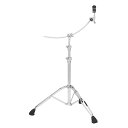 Standard Series / Boom Cymbal Stand w/Boomerang Curved Armダイカスト製のパイプジョイントとナイロンブッシュを採用したシャフトの振動ノイズ防止機構、ダブルレッグや防振ゴムを採用した脚部など、ヴィジュアル面だけでなく、安定性も兼ね備えたシンバルスタンドで、これまで実現が難しかったマイクとの干渉を避けたセッティングや、ドラムセット全体のヴィジュアル向上を実現しています。無段階の角度調整が可能なジャイロロックティルターに加え、パールオリジナルの「Boomerang（ブーメラン）アーム」のローレット・シャフト（12 mm 径）は他の「Boomerang」アクセサリー（CHC-100 / CHC-200）との互換性があります。＜スペック＞ティルター：ジャイロロックパイプジョイント：ダイカストジョイントレッグ：ダブルレッグスタンド部パイプ径：28.6 mm / 22.2 mm / 15.9 mmシンバルナット：WingLoc / フォーム＆フェルトワッシャーシンバルカップ / ワッシャーリバーシブルカップワッシャー w/ O-リング プラスチックシンバルカップ高さ調整幅：770-2044 mm※高さ調整幅は、適度な脚の開きで、一番高い位置は設置面からティルターロッド先端まで、ブーム付スタンドの場合はストレートもしくはストレートに近い状態で計測。一番低い位置はブーム角度 90 度にした場合で、ダイカストジョイントにパイプがすべて収まっている状態で計測。イケベカテゴリ_ドラム_ドラムハードウェア_Pearl_新品 JAN:4549312826398 登録日:2021/07/19 パール