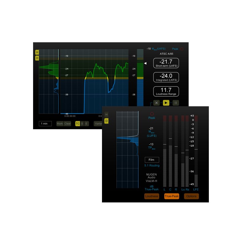 Nugen Audio VisLM-H 2 Loudness Meter(オンライン納品)(代引不可)