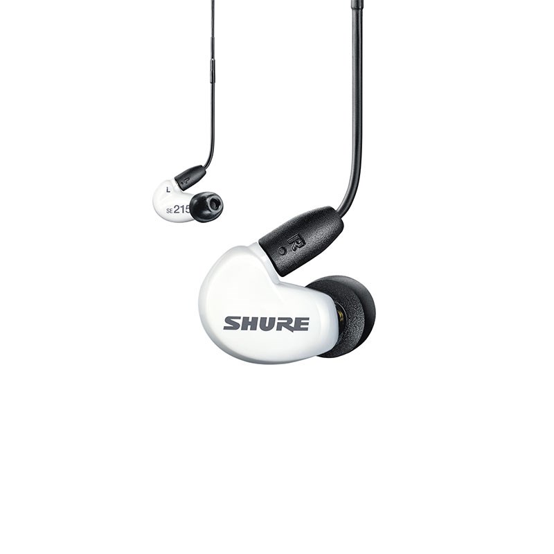 SHURE イヤホン あす楽 SHURE AONIC215(SE215DYWH+UNI-A Special Edition)(ホワイト)(国内正規品・2年間保証)