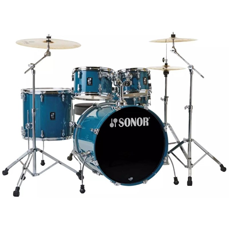 SONOR SN-AQ1ST #CB [AQ1 STUDIO Set / CARRIBEAN BLUE]【ハードウェア付属 / シンバル別売】