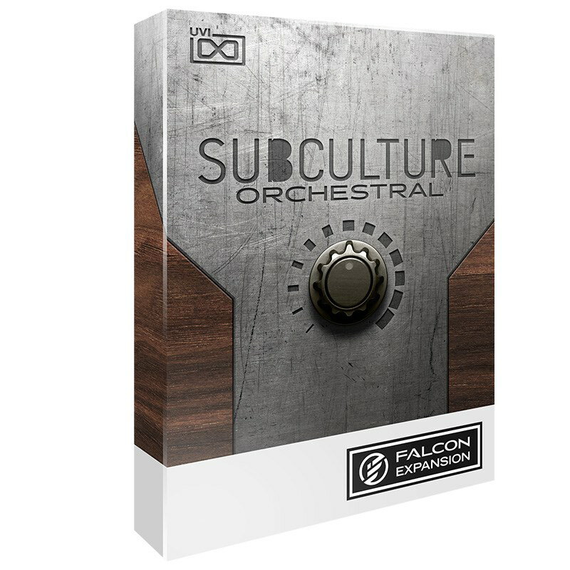 UVI 【夏のボーナスセール】SubCulture Orchestral for Falcon 2(オンライン納品)(代引不可)【数量限定特価】(2500120008767)(ご注文タイミングによる完売の際はご容赦ください)