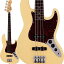 Fender Made in Japan Junior Collection Jazz Bass (Satin Vintage White/Rosewood)
