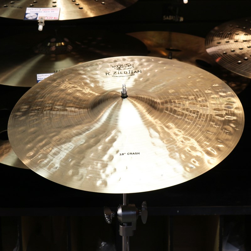 Zildjian K Constantinople Crash 18 [NKZL18CONC/1339g]【創業400周年記念 K Constantinople フェア】