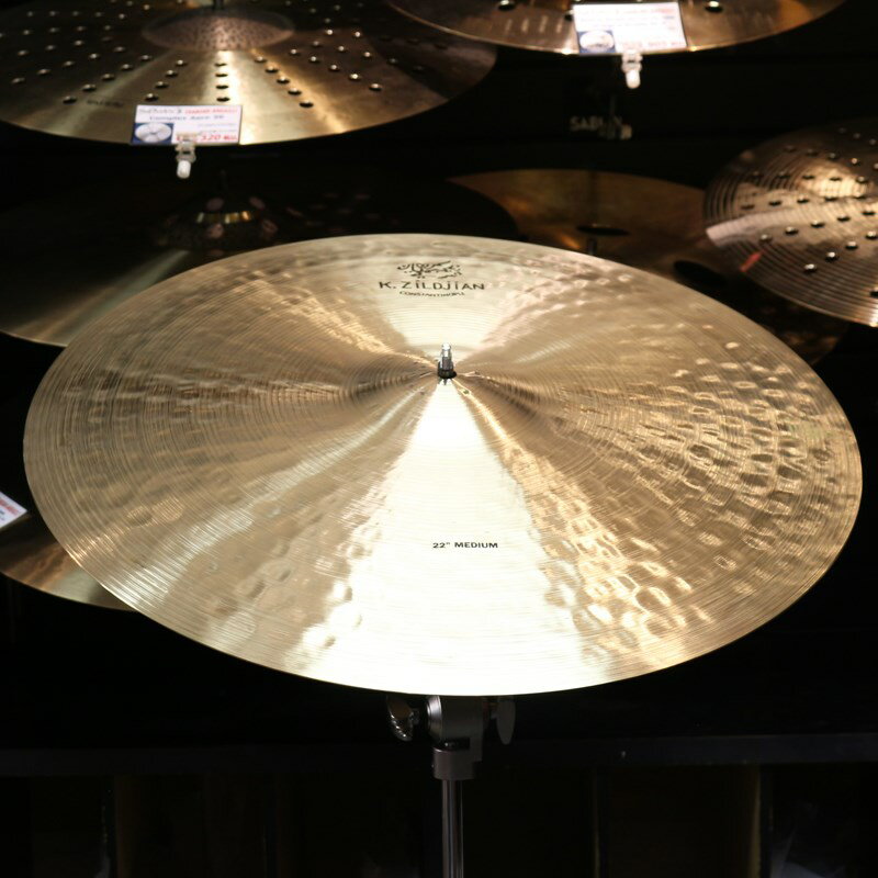 Zildjian K Constantinople Medium Ride 22 [NKZL22CONRM/2636g]【創業400周年記念 K Constantinople フェア】