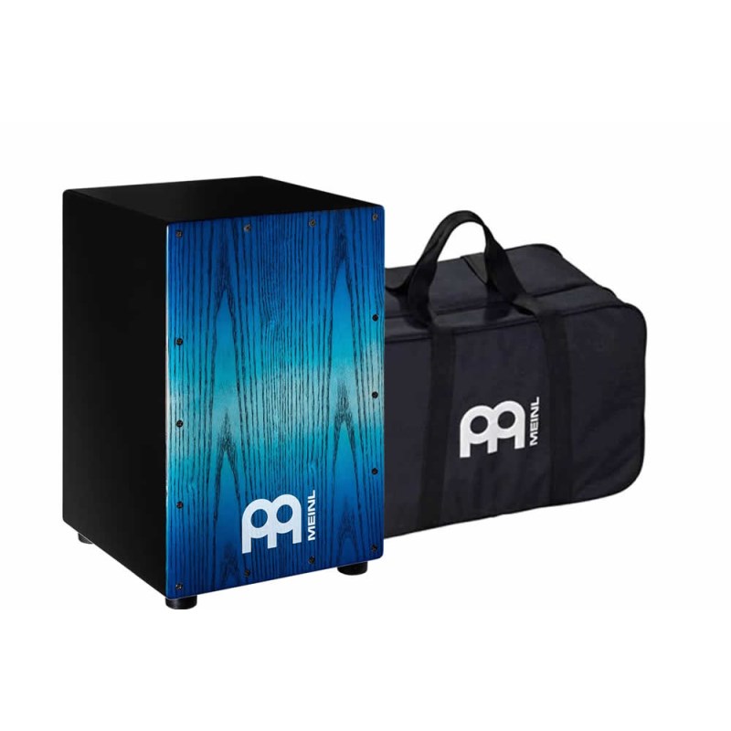 MEINL MCAJ100BK-PBF+ [Headliner Series Snare Cajon with Bag / Pacific Blue Fade]【 純正バッグ付き！】