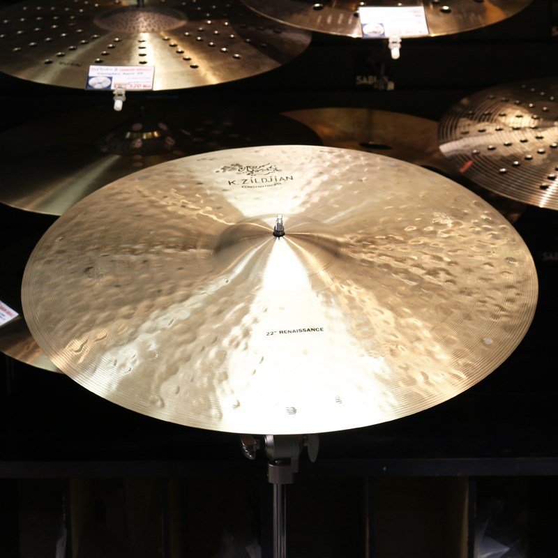 Zildjian K Constantinople Renaissance Ride 22 [NKZL22CONRR/2538g]【創業400周年記念 K Constantinople フェア】