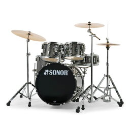 SONOR SN-AQXST #BMS [AQX STUDIO Set / Black Midnight Sparkle] 【シンバル&ハードウェア付属 / ドラムスローン別売】