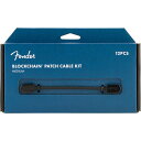 Fender USA Blockchain Patch Cable Kit (Black/Medium) [#0990825302]