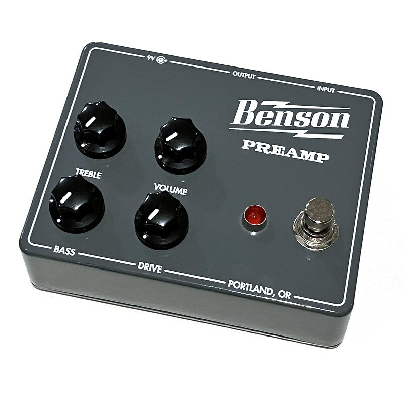 あす楽 Benson Amps Preamp Pedal